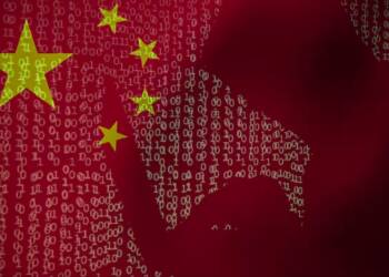 More than 500 files from Shanghai-based security contractor I-Soon were anonymously posted online (Nikkei montage/Source photos by AP and Reuters)