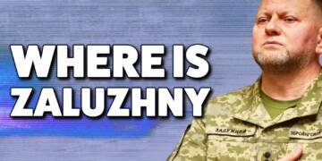 ZELENSKY’S BÊTE NOIRE ZALUZHNY IS NOT IN LONDON