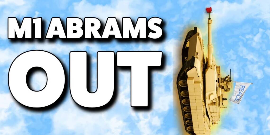 M1-ABRAMS’ SHAMEFUL EXIT FROM UKRAINE WAR