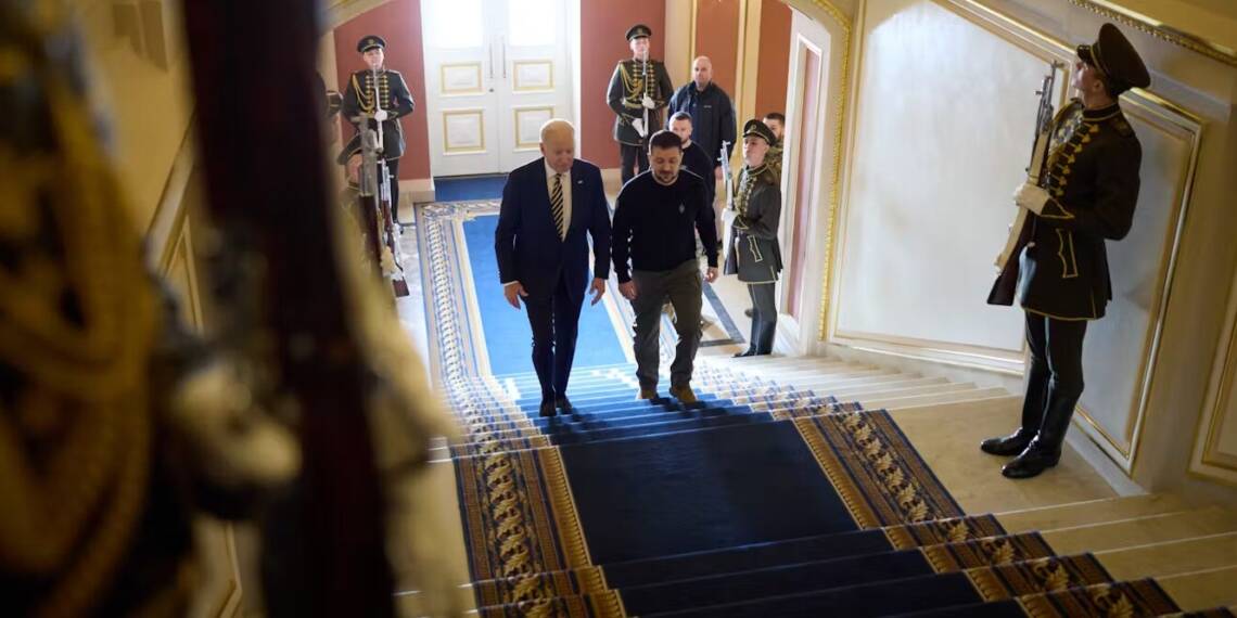 Zelensky wants to Pee, but Biden has sealed his fly