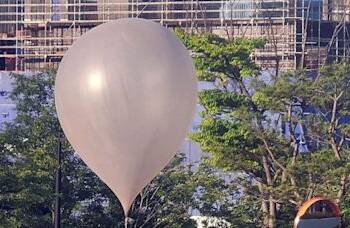 With Balloons, Tension Rose in the Korean Peninsula