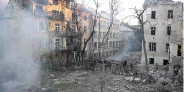 Russian Missile Strikes Kill Seven in Ukraine’s Historic Lviv, Including Three Children
