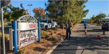 Hate crimes against Hindus continues unabated in US: Vandals target another Hindu temple, desecrate it with slogans of, “Hindus go back”
