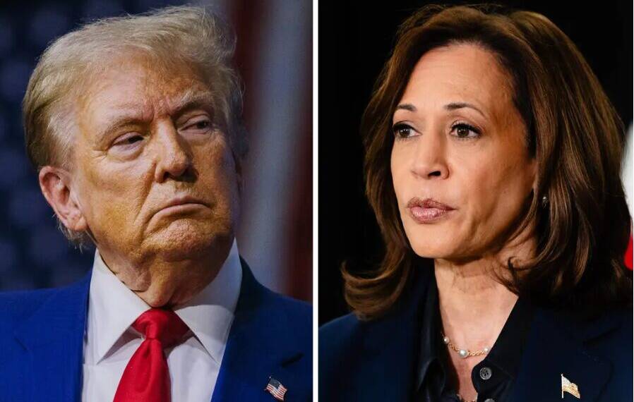 The most polarized US election in recent memory, Donald Trump vs Kamala Harris