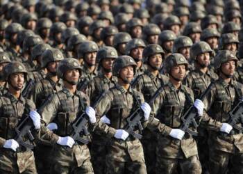 China showcases world’s largest military buildup since Nazi Germany in the 1930s