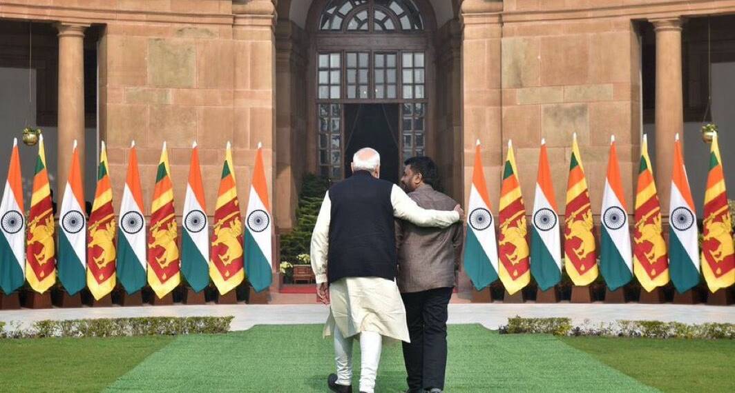 An arm of friendship around Sri Lanka’s back