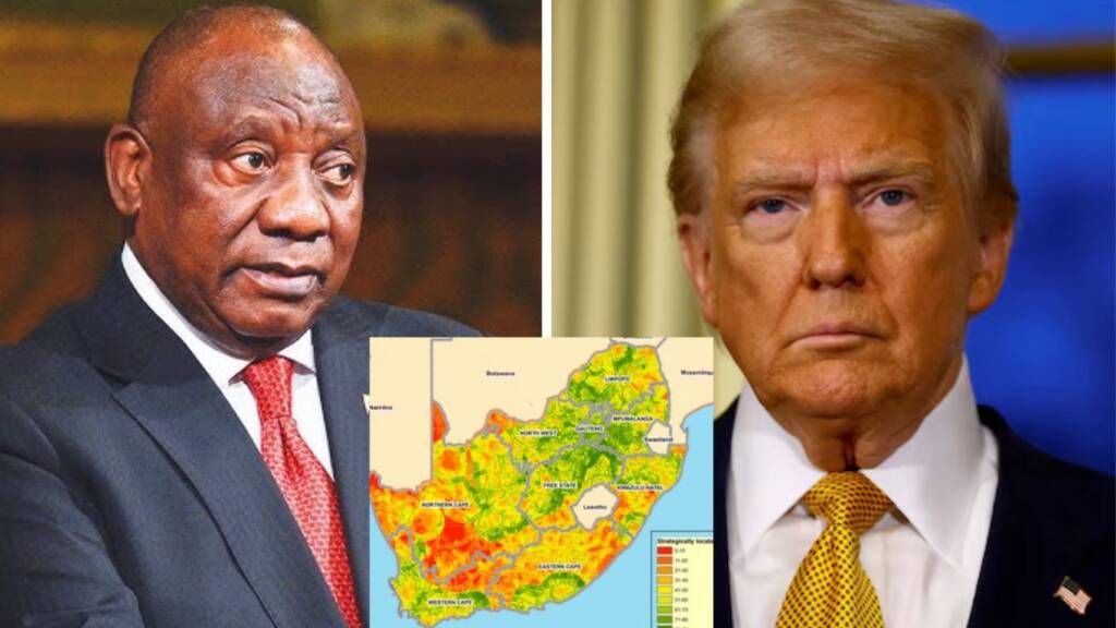 South Africa land reform; Trump's Hypocrisy