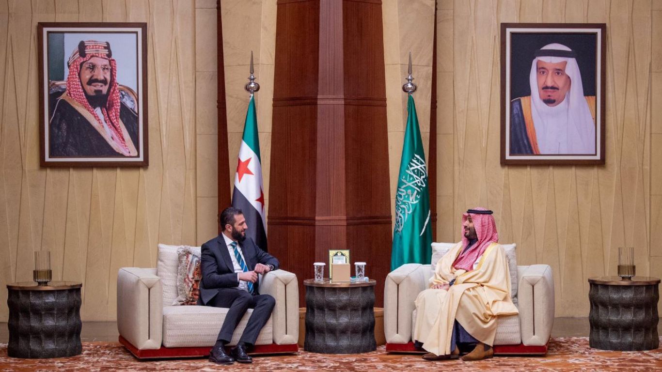 Mohammad al-Jolani met MBS: MBS said Syria as Sister