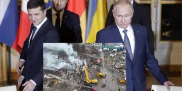 Russia unleashes huge missile blitz on Ukraine, as Zelensky demands more aid