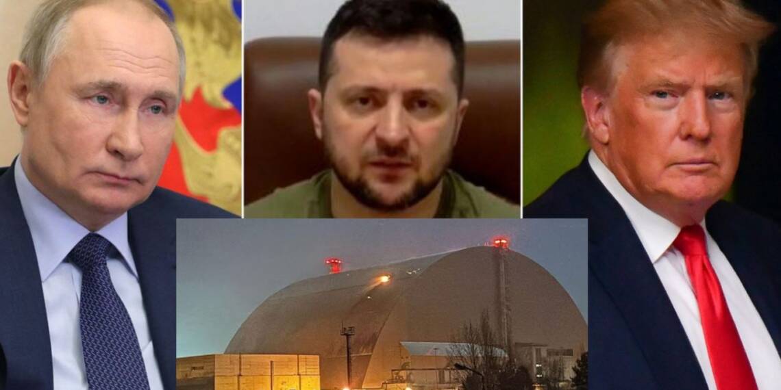 Who is attempting to damage the Ukraine Russia peace deal with Chernobyl madness?