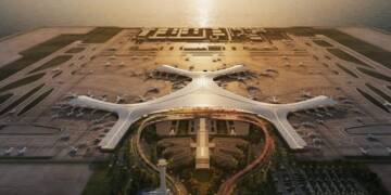 China building worlds largest island airport