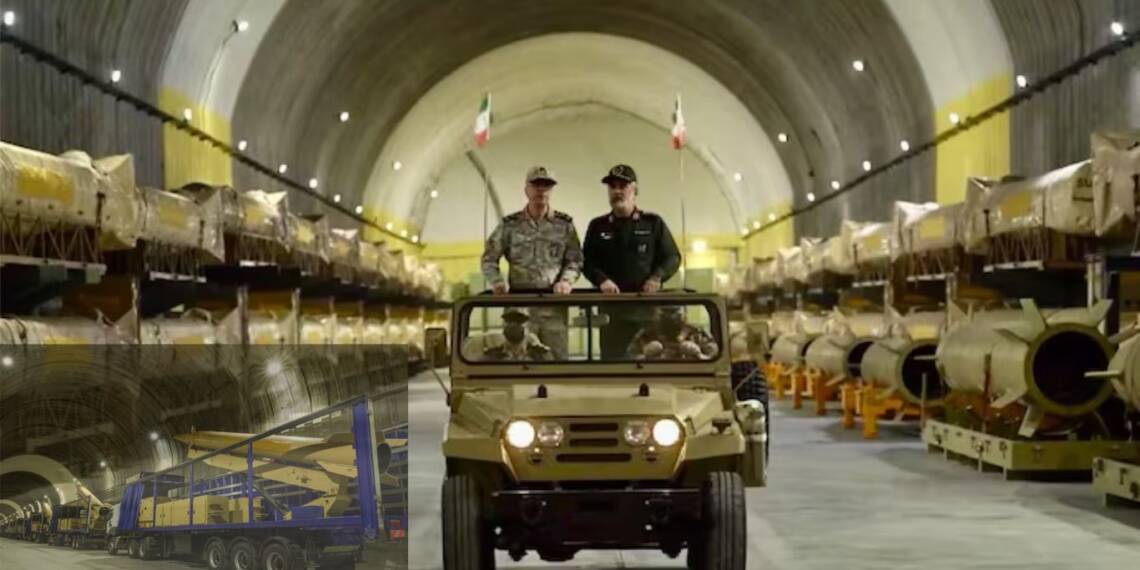 Iran unveils underground Missile City in a Video