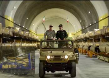 Iran unveils underground Missile City in a Video