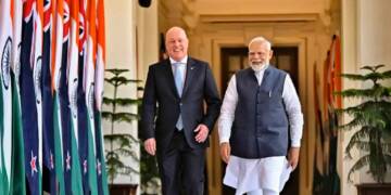 Key Areas of Focus during New Zealand PM Luxon's Visit to India