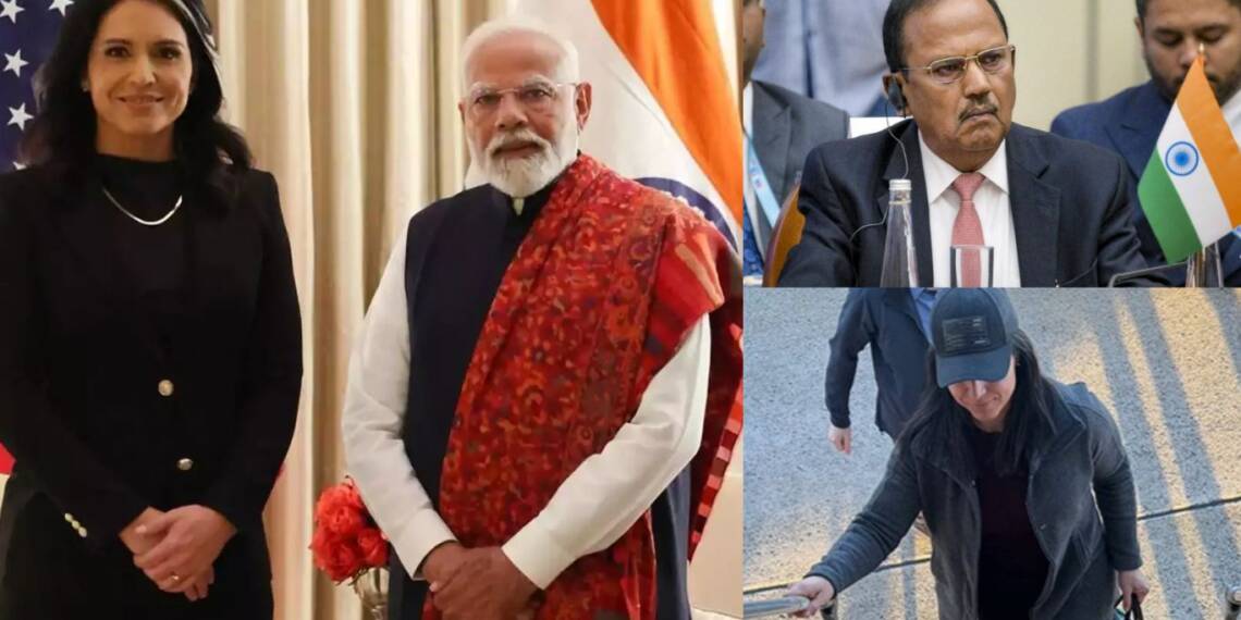 US National Intelligence Director Tulsi Gabbard arrives India