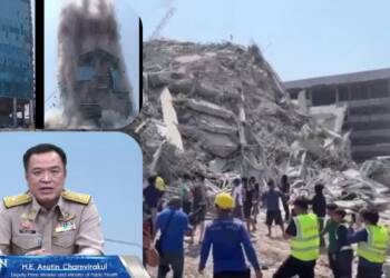 Investigation ordered in 33-storey building collapse in Bangkok