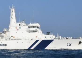 Indian Coast Guard Ship ‘Sachet’ Sets Sail for Sudan with Vital Medical Aid