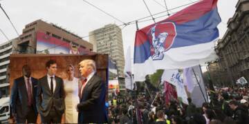 Anti Trump protests in Serbia; EU turns Belgrade against Putin?