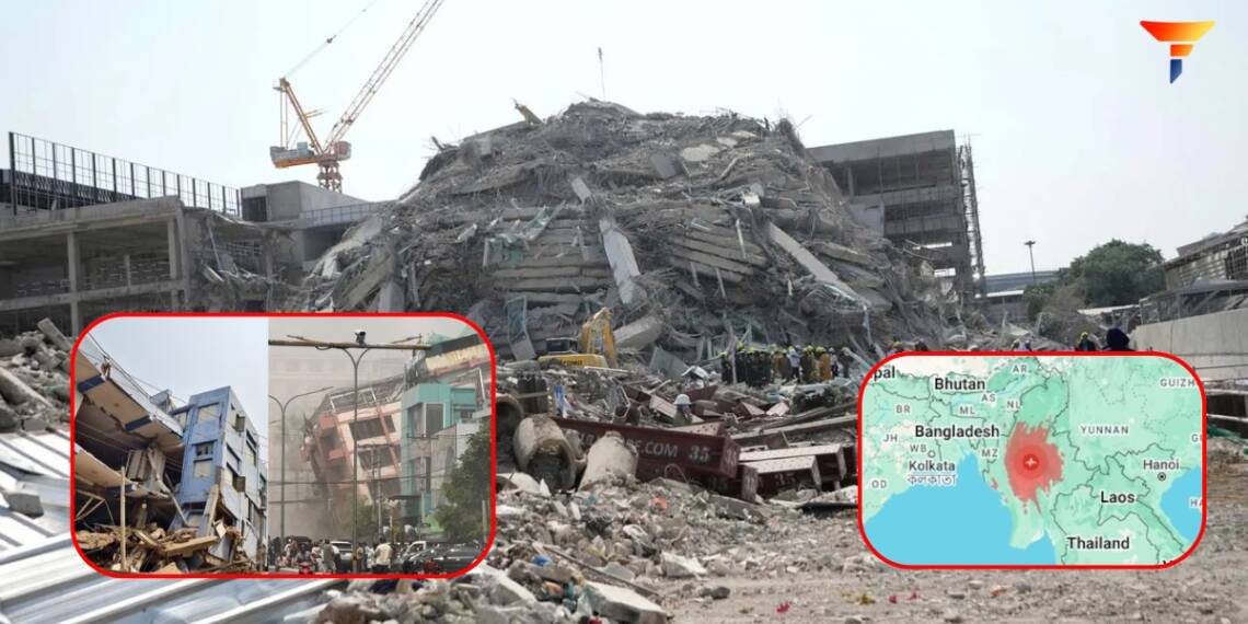 Massive Earthquakes Rock Myanmar