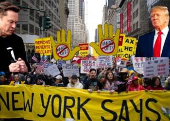 “Hands off” why thousands are protesting against Trump and Musk’s economic policies