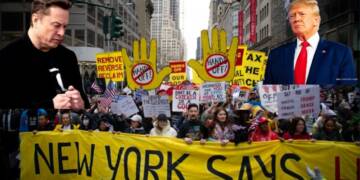 “Hands off” why thousands are protesting against Trump and Musk’s economic policies