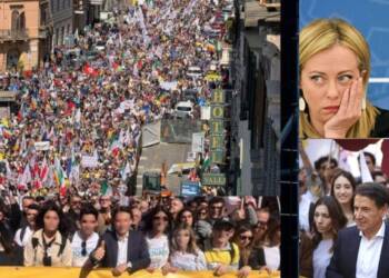 Massive protest in Italy over increased defence spending