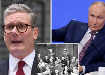 The UK push for Putin's Trial similar to the Nuremberg trials