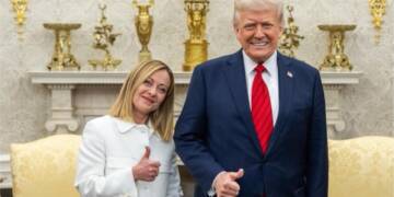 Meloni Meets Trump at White House, Calls for Strong US-Italy Ties