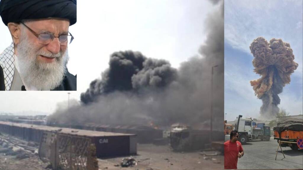 Huge Explosion at Iran's Shahid Rajaee Port Kills 5, Injures 700