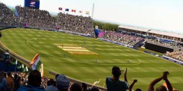What goes into preparing a cricket stadium for a big match?