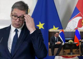 EU warns Serbia’s Vucic to not meet Putin for Victory day