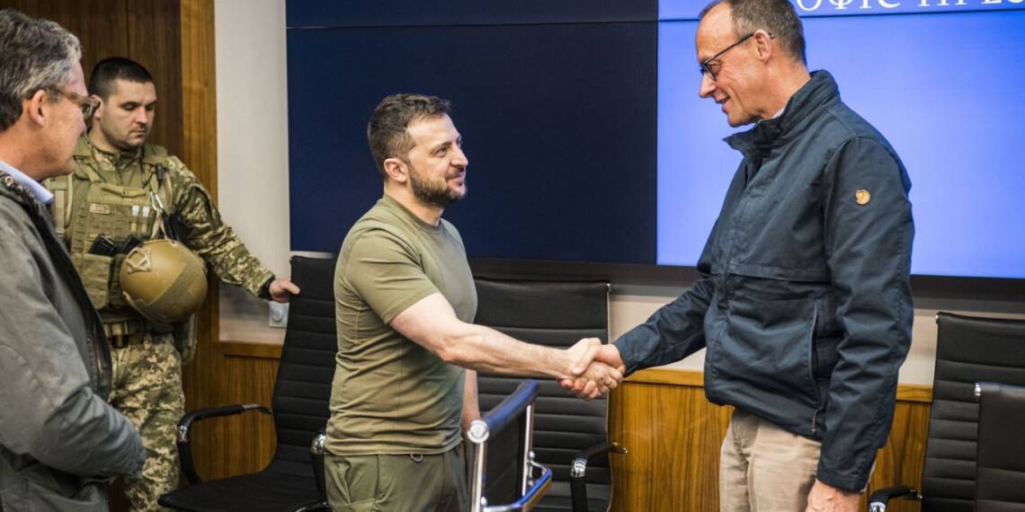 Germany’s Merz to supply Taurus missiles to Zelensky, UK backs move