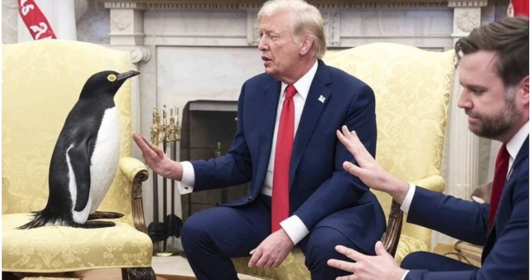Social Media explodes with memes after Trump slaps tariffs on Penguins