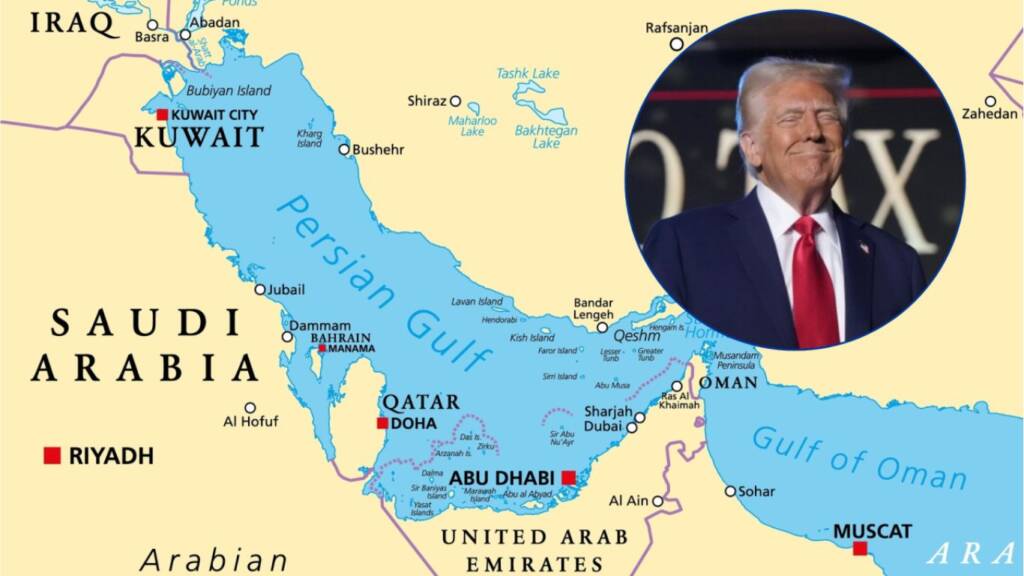 Trump Weighs Renaming Persian Gulf Ahead of West Asia Trip