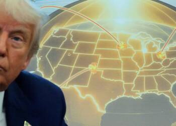 The plan sparks international backlash and fears of a new space arms race.