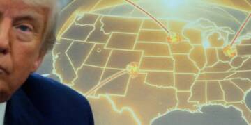 The plan sparks international backlash and fears of a new space arms race.