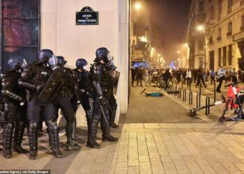 After PSG’s champions league win, city of Love, Paris descends into riots and chaos