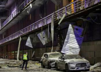 Photo credit: NDTV Russian Air Attack Damaged Boeing Offices In Ukraine: Report