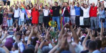 EU Joins Banned Budapest Pride as Orbán Calls March ‘Shameful’(Photo credit : AP)