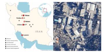 Iran Nuclear Sites (Picture Credits: Bulletin of Atomic Scientists)
