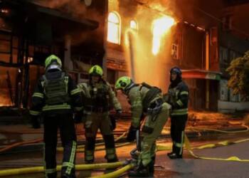 Deadly Russian Attack on Ukraine: 400 Drones, 40 Missiles Devastate Civilian Area