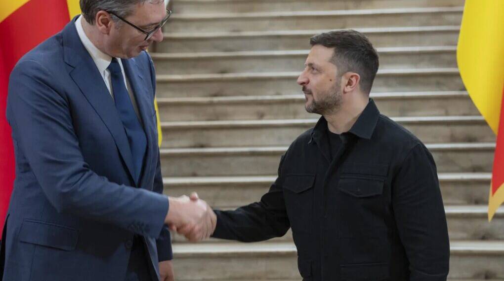 Serbia's Vučić Visits Ukraine, Promises Reconstruction Help But Avoids Russia Criticism