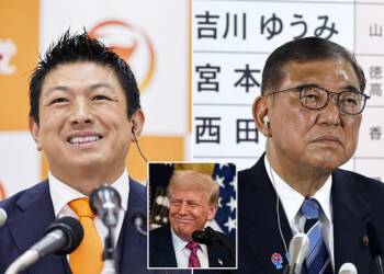 “Japanese First”: Trump inspired right wing party surges in Japan as Tokyo faces political upheaval