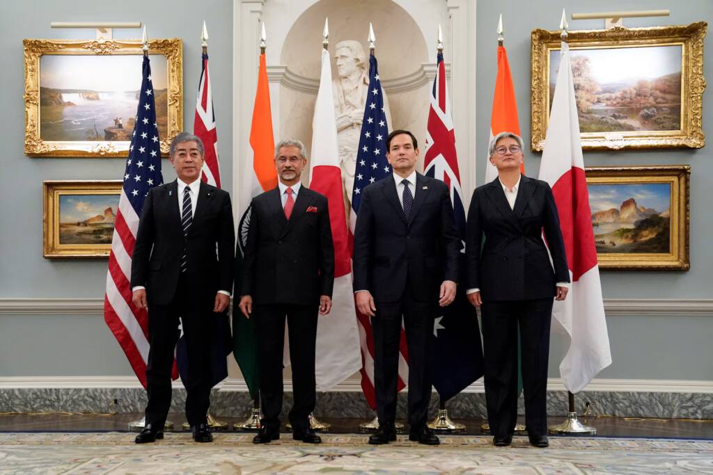 Quad at Crossroads (Picture Credit: Reuters)