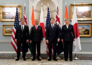 Quad at Crossroads (Picture Credit: Reuters)