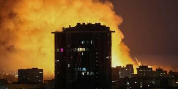 Ukraine's capital burns after Trump's call with Putin.