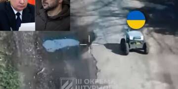 Ukrainian Robot Patrol Captures Russian Soldiers in Historic First