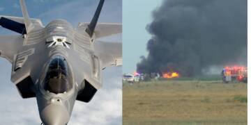 US Navy F-35C Crashes and Explodes Near Lemoore Naval Air Station