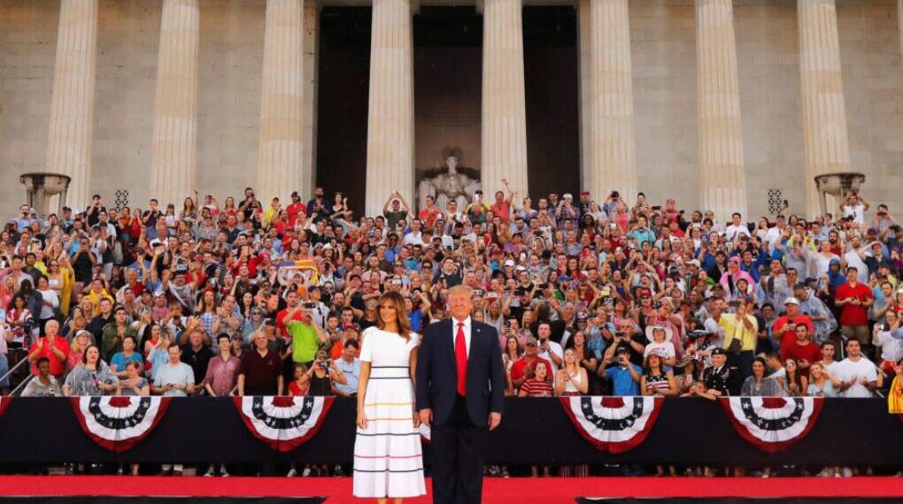 Trump says U.S. ‘stronger than it ever was before’ (Picture Credit: PBS)