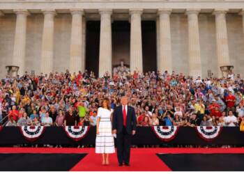 Trump says U.S. ‘stronger than it ever was before’ (Picture Credit: PBS)